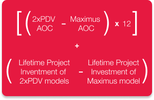 how lifetime savings is calculated